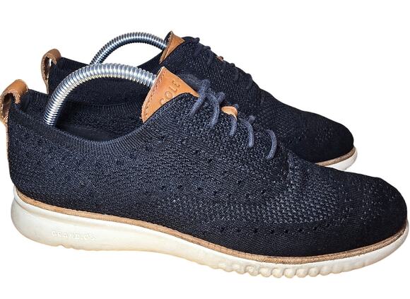 Cole Haan Other - Cole Haan Original Grand Stitchlite Wingtip Oxford Shoes Mens 8 M Black C27568